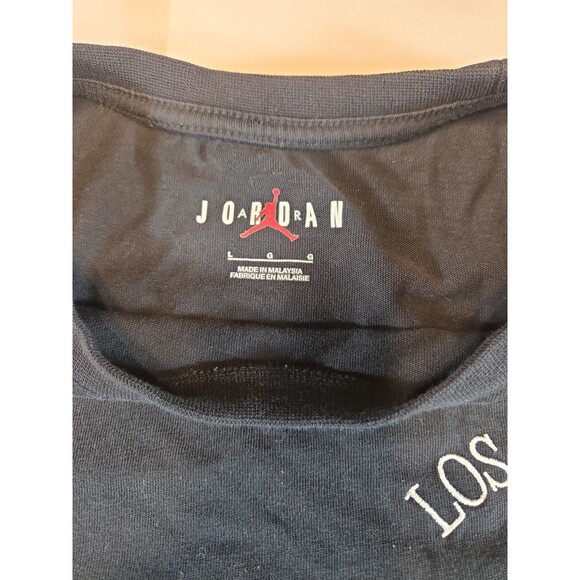 Jordan Los Angeles Jumpman Tee Men’s L Black Graphic Streetwear Shirt - Picture 2 of 3